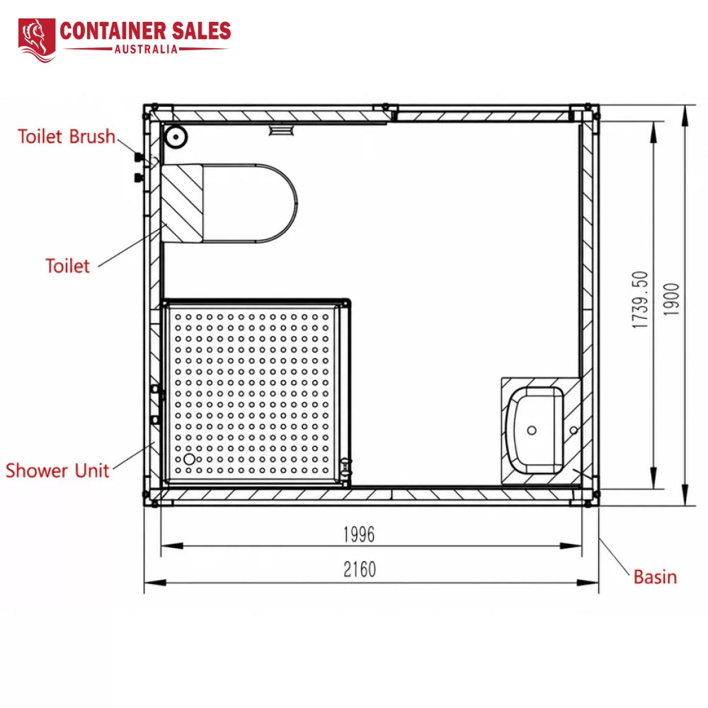 Portable Shower / Toilet (Ensuite) Unit – Site Amenities