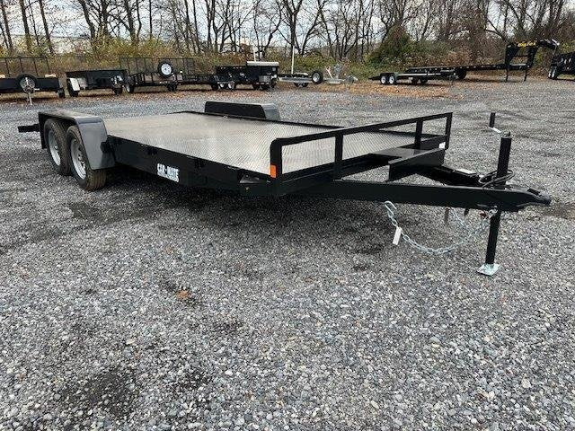 Car Mate 7 x 18 Open Car Trailer – Full Steel Deck