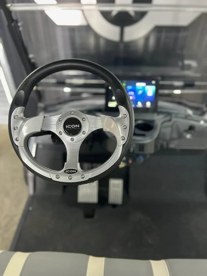 Gray 2024 Icon EV I40L Golf Cart for Sale