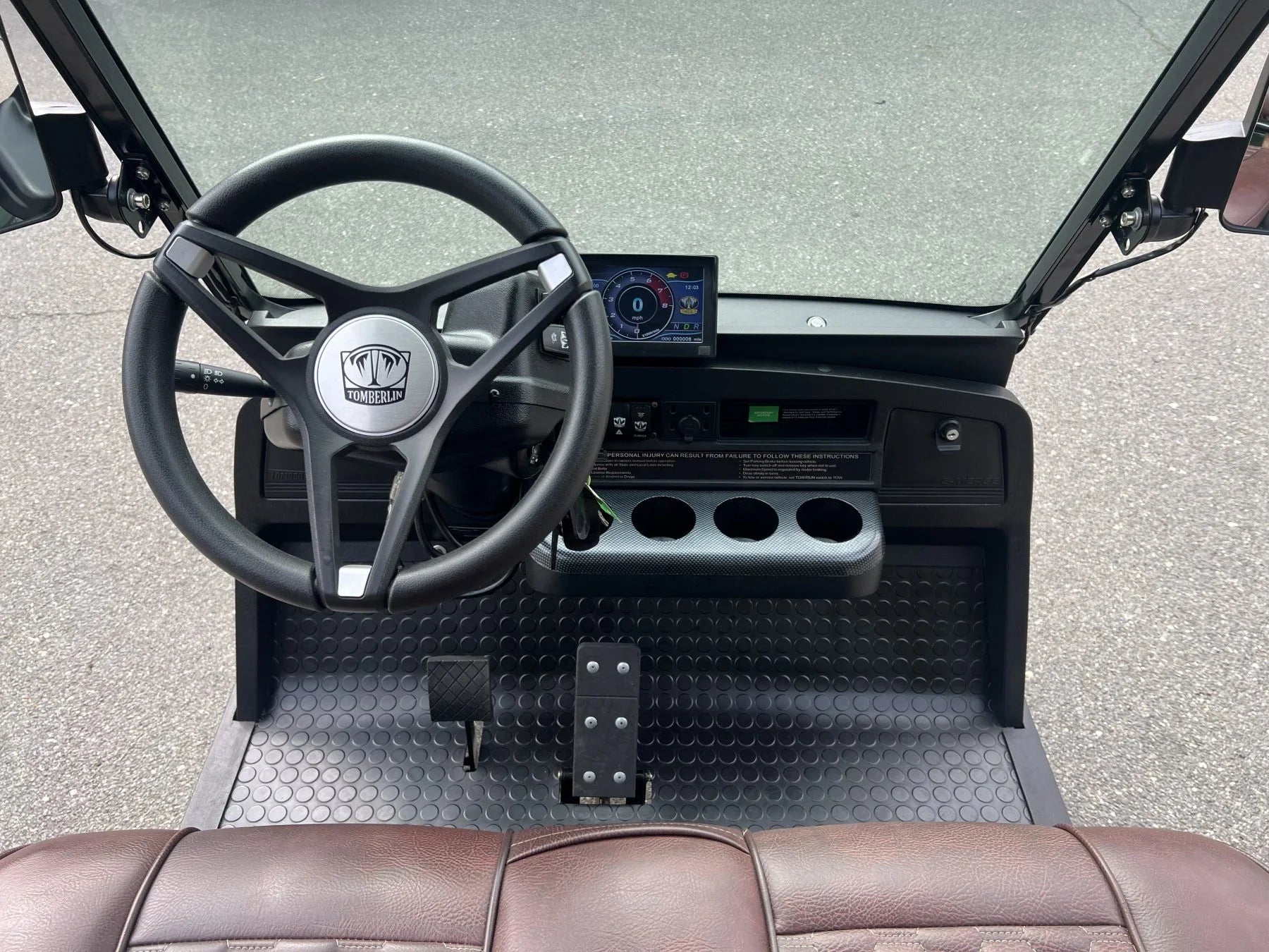 Green 2023 Tomberlin E4 Ghosthawk Defender Golf Cart for Sale