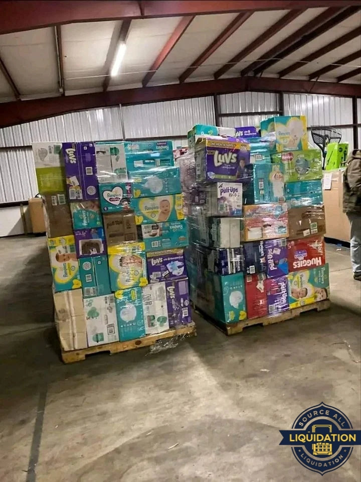 Wholesale Pallet of Baby Wipes – Pampers & Huggies