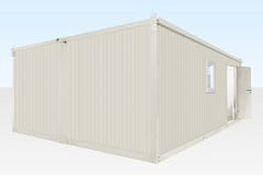 6.5M X 4.6M Side Linked Flat Pack Container Office