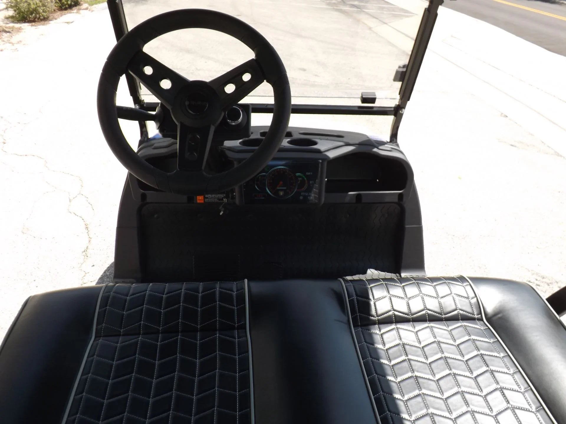 Blue 2023 HONOR LSV 2+2 G1 Lifted Lithium Golf Cart for Sale