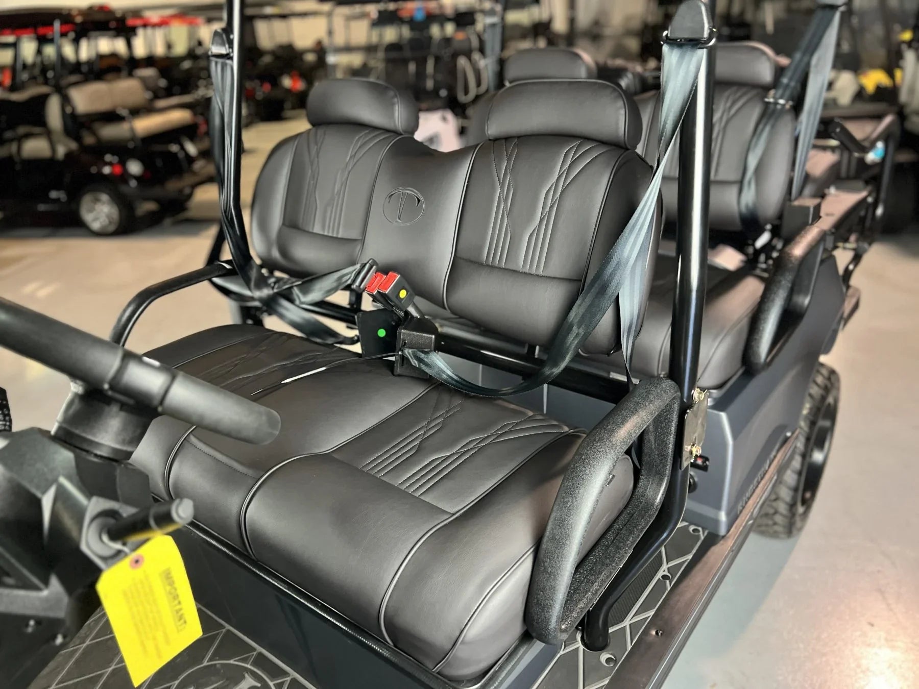 Black 2024 Tomberlin Engage Ghosthawk Golf Cart for Sale