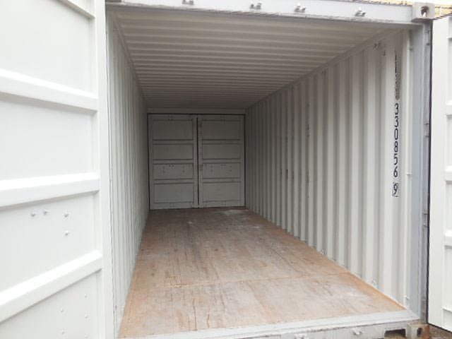 20ft Long Doubledoor Containers in 8’6′ High and 9’6″ High