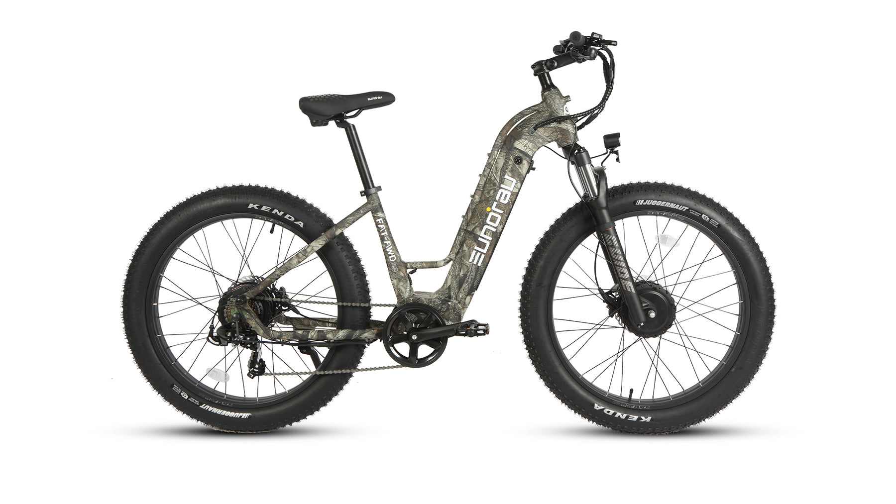 Eunorau | FAT-AWD 2.0 | FAT-AWD-SO17-HTC - Step Over (Cadence Sensor) Raven