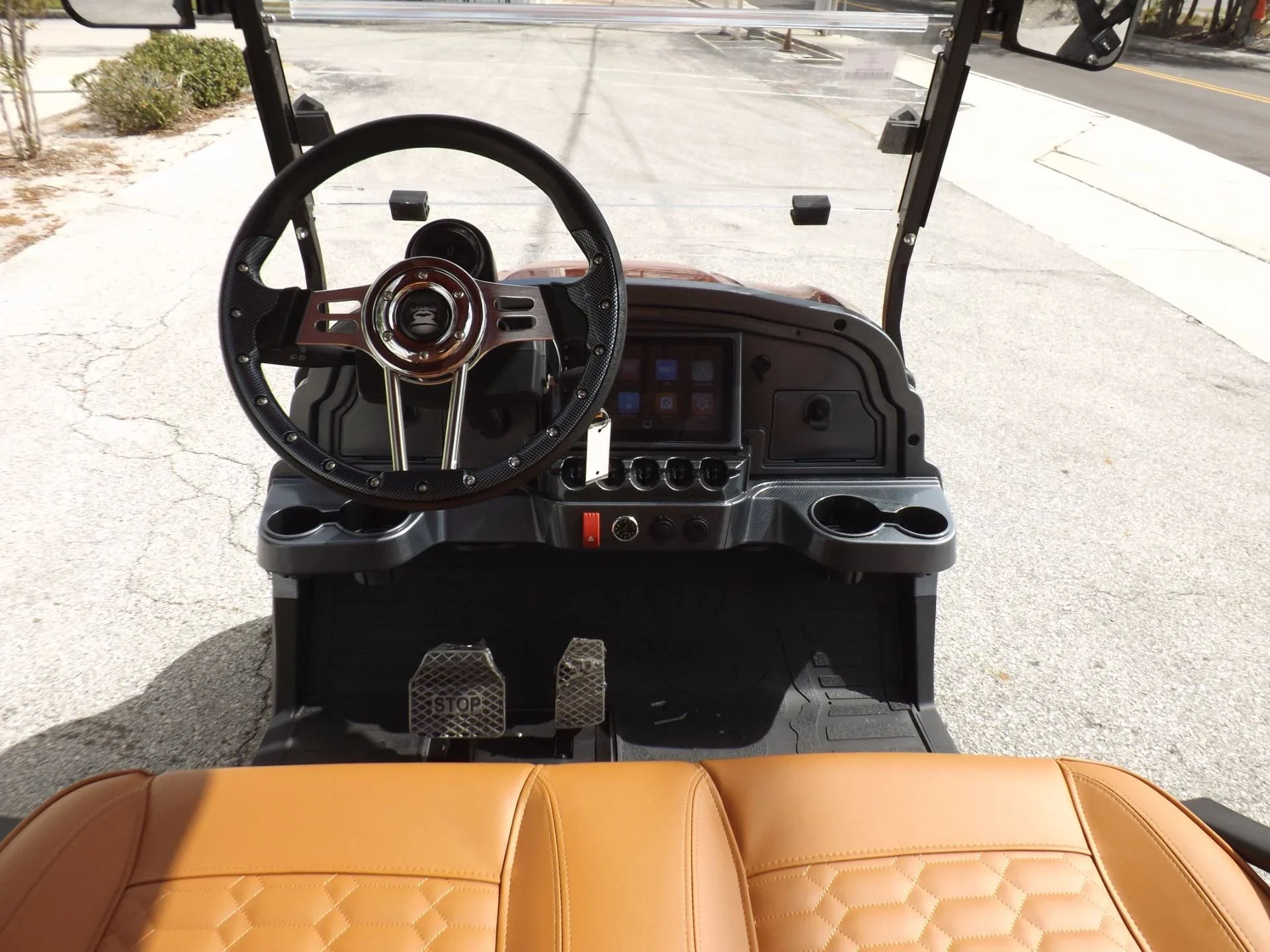 Red 2024 GORILLA G4 LI 4 Pass Lithium Golf Cart for Sale