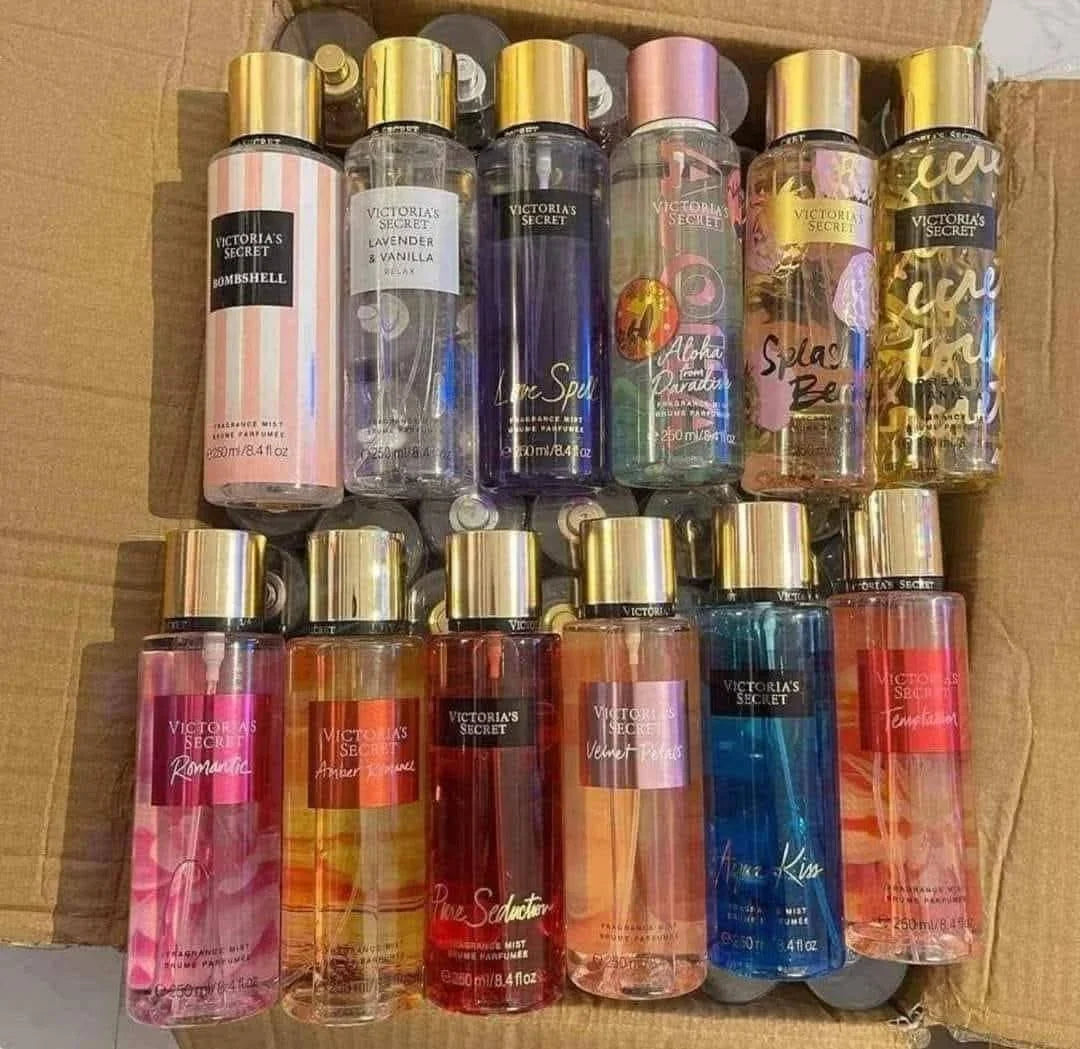 Victoria's Secret Cream Spray Lotion Pallet