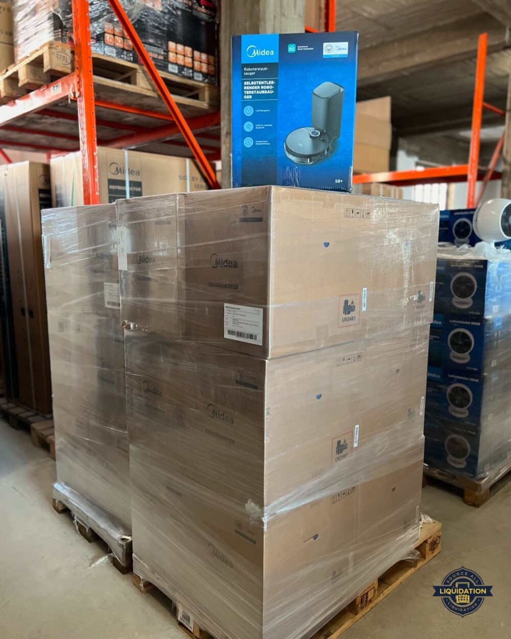 IRobot pallets
