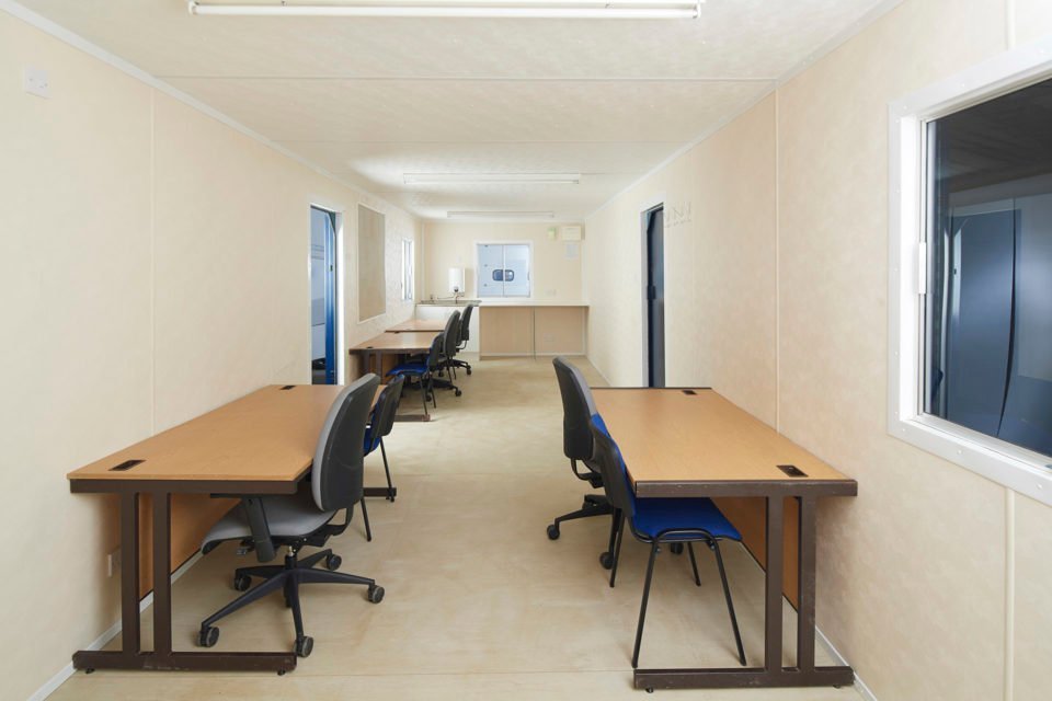 32Ft x 10Ft Steel Office/Canteen Cabin