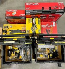 Mixed Tool Pallet (DeWalt & Milwaukee)