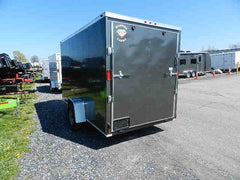 Diamond Cargo 6 x 12 Enclosed Trailer – Ramp Door