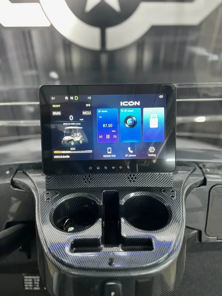 Gray 2024 Icon EV I40L Golf Cart for Sale