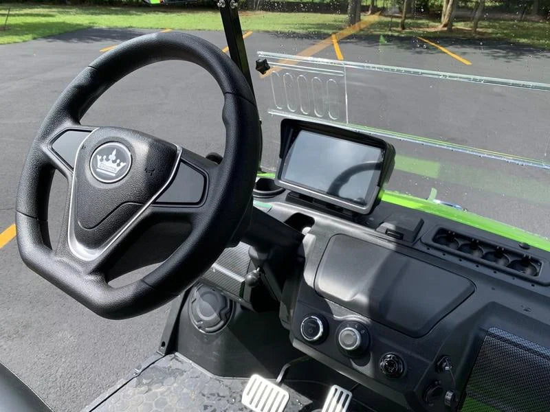 Green 2024 EVolution D5 Maverick 2+2 Golf Cart for Sale