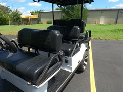 White 2024 EVolution Carrier 6 Plus Golf Cart For Sale