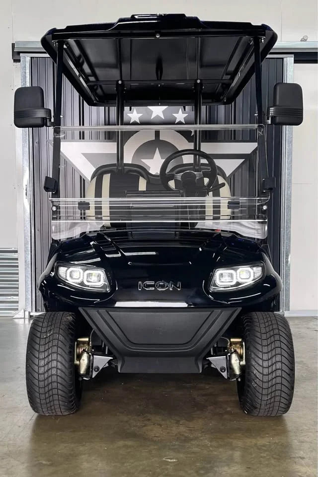 Black 2024 Icon EV I40 Golf Cart for Sale