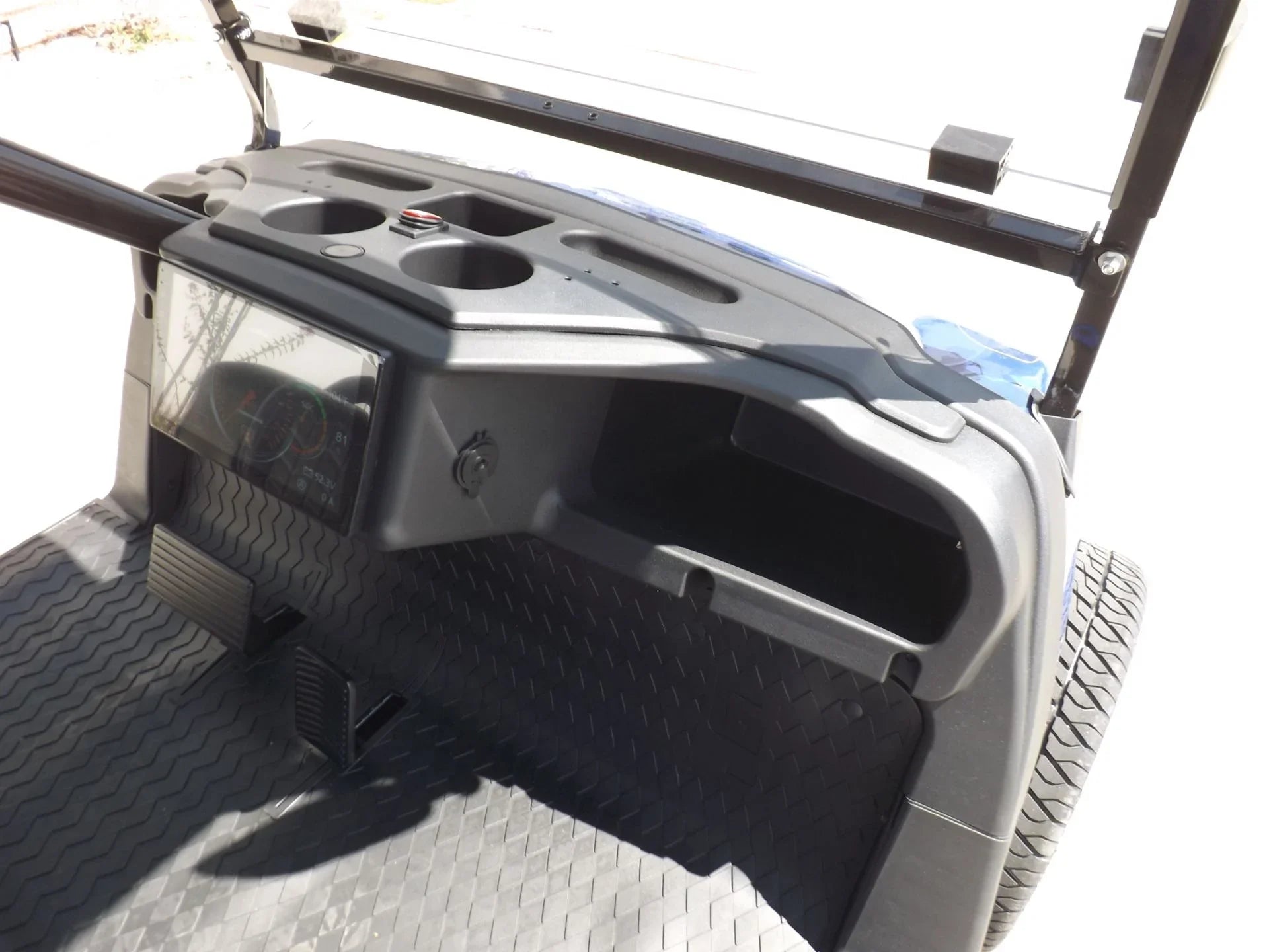 Blue 2023 HONOR LSV 2+2 G1 Lifted Lithium Golf Cart for Sale