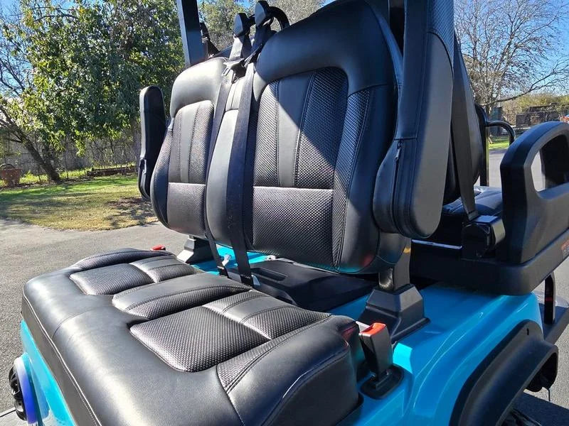 Blue 2025 EVolution D5 Maverick 2+2 Golf Cart for Sale