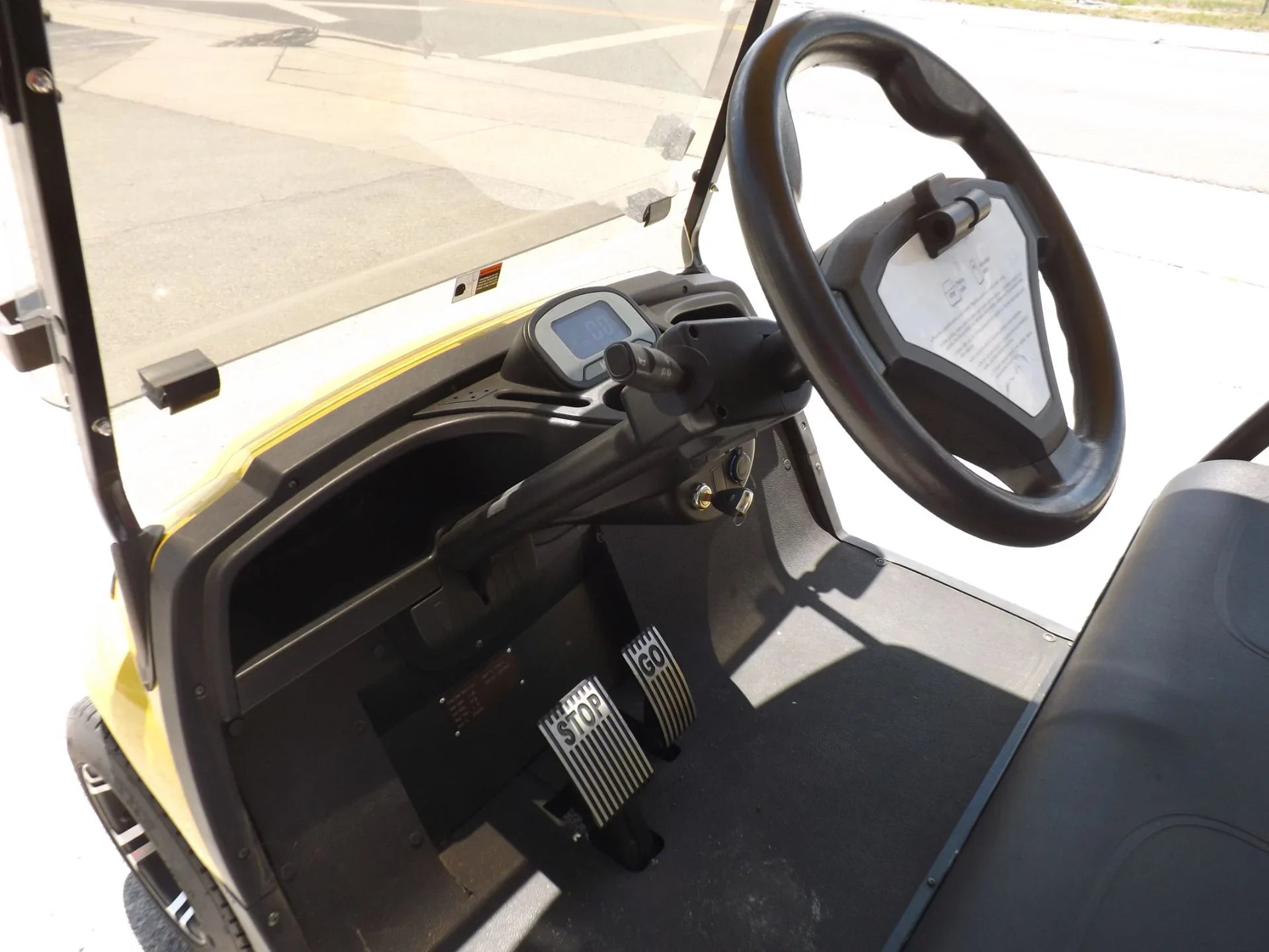 Yellow 2022 Advanced EV AEV 2 Golf Cart for Sale