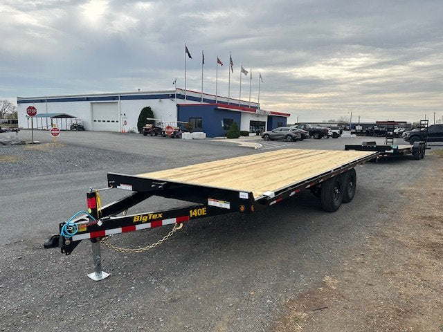 Big Tex 8.5 X 20 Deckover Equipment Trailer – Flat Deck