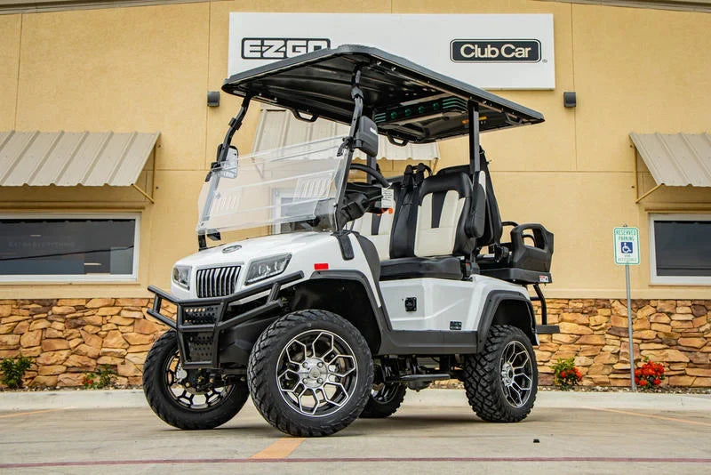 White 2024 EVolution D5 Maverick 2+2 Golf Cart for Sale
