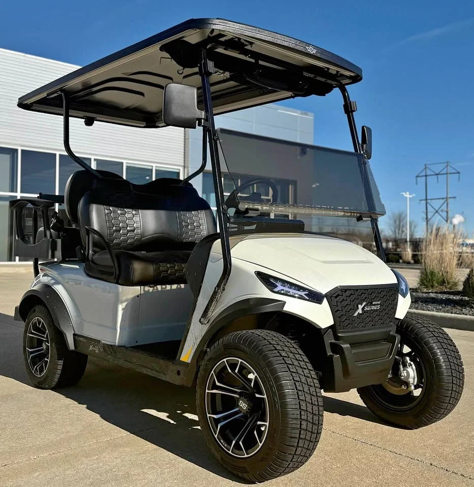 White 2024 MadJax X-Series 4 Golf Cart for Sale