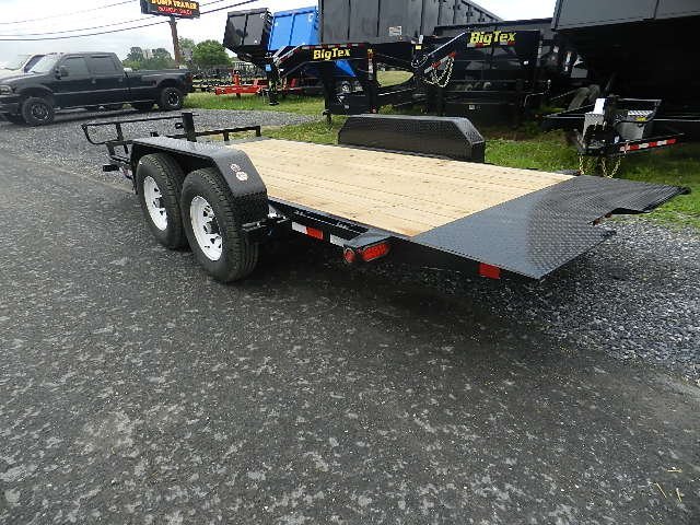 Big Tex 7 x 16 Full-Tilt Equipment Trailer – Removable Fenders