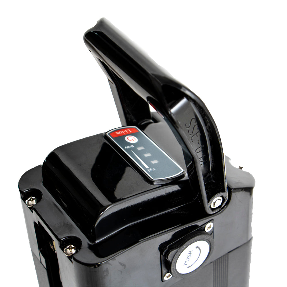 Eunorau | 48V12.5Ah/17.5Ah Seat tube/Silver fish Battery for E-FAT-MN&E-FAT-STEP | 48V-12.5AH-285