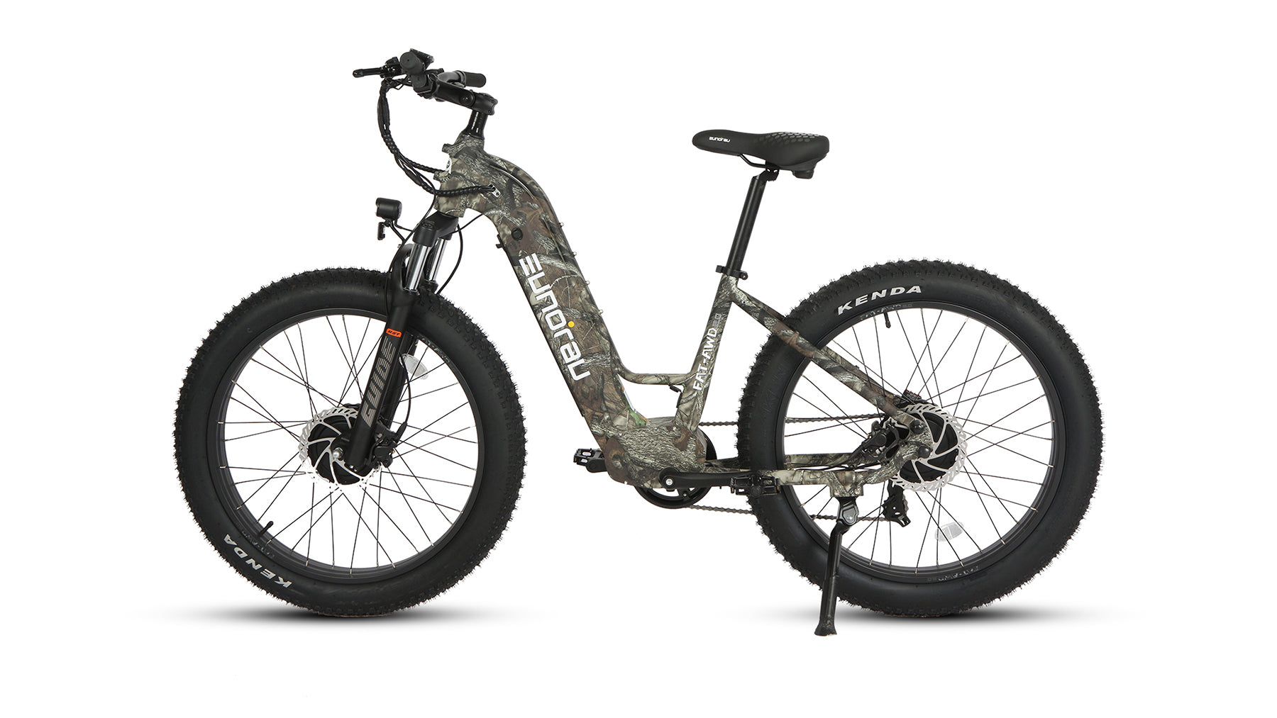 Eunorau | FAT-AWD 2.0 | FAT-AWD-SO17-HTC - Step Over (Cadence Sensor) Raven