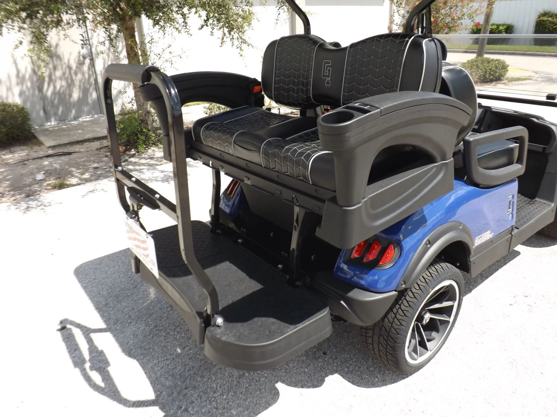 Blue 2023 HONOR LSV 2+2 G1 Lifted Lithium Golf Cart for Sale
