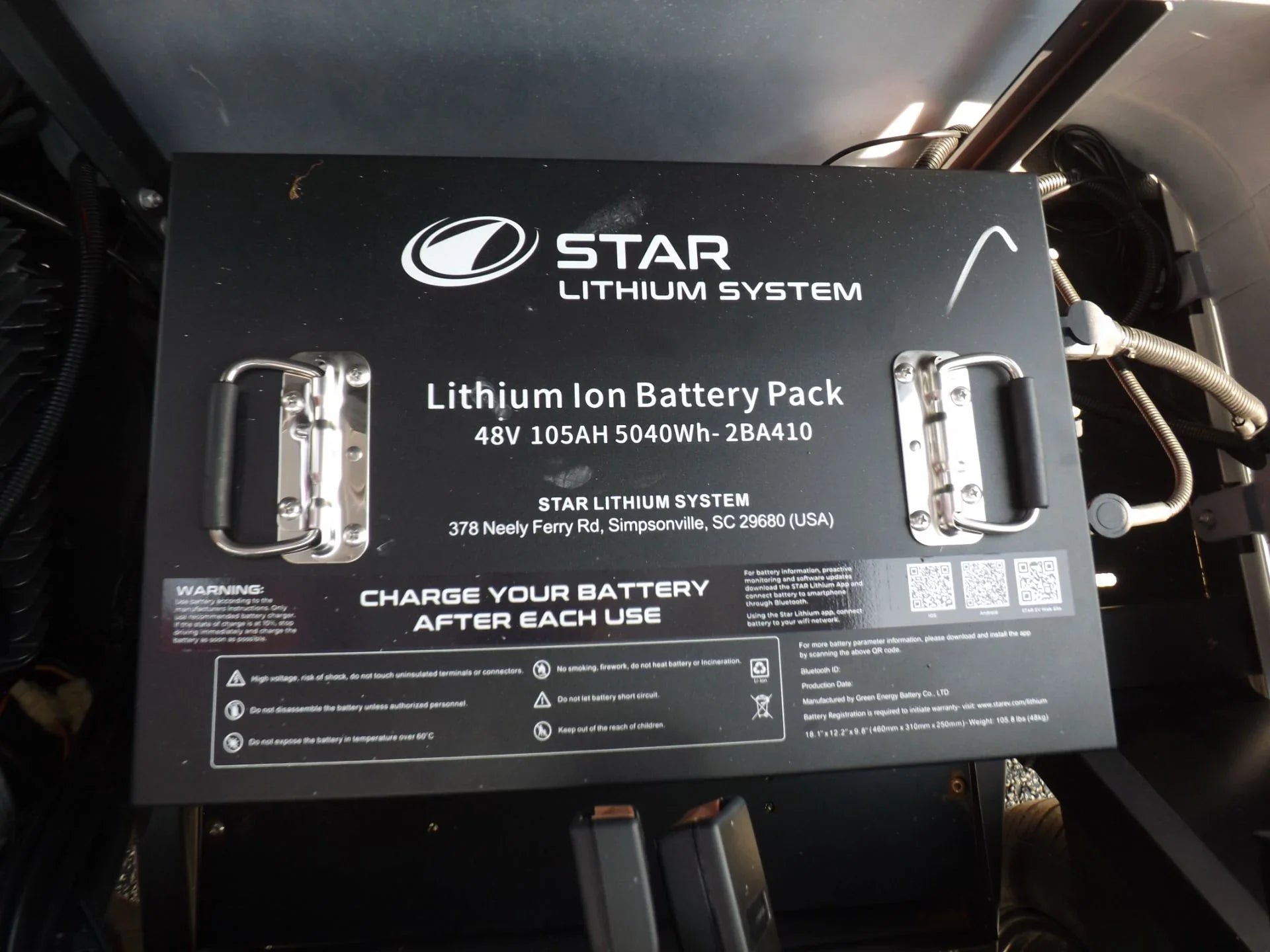 2024 Star EV SIRIUS 4 Forward Lithium Golf Cart for Sale