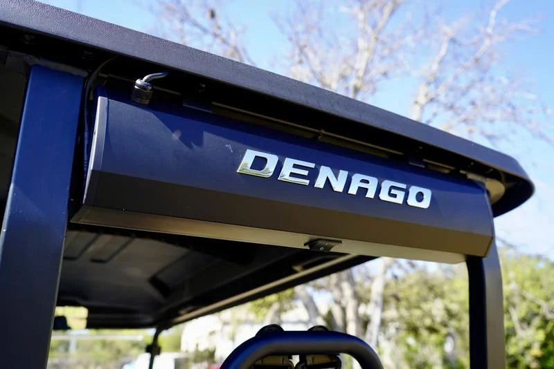 White 2024 Denago EV Rover XL Golf Cart for Sale