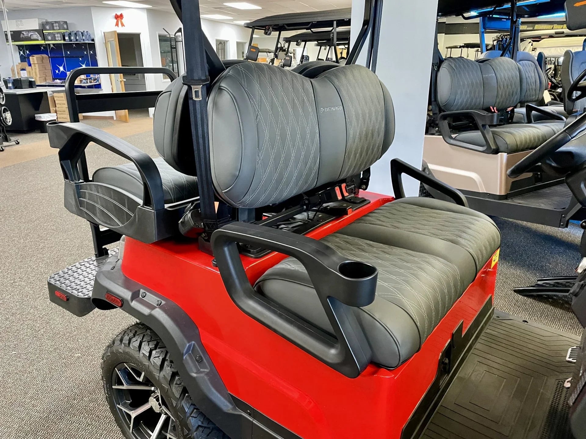 2026 Denago EV Nomad XL Golf Cart for Sale (Scarlet Red)