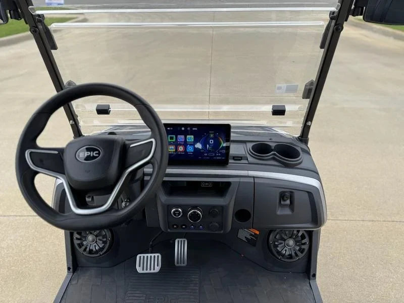 Blue 2025 Epic E40FX Golf Cart for Sale