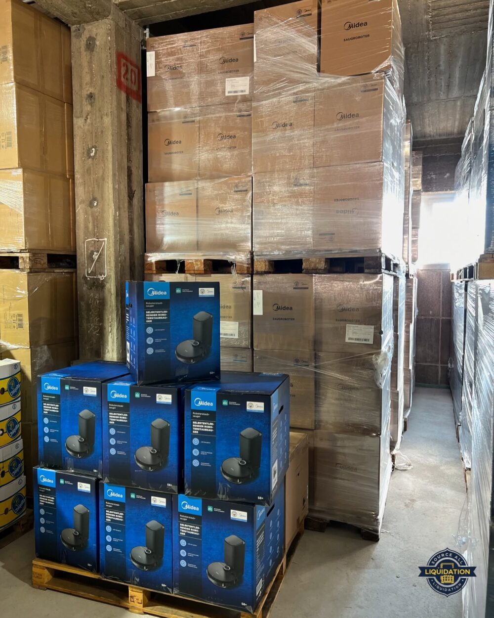 IRobot pallets