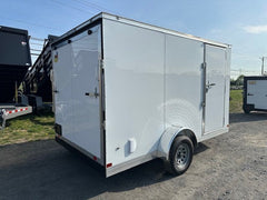 Covered Wagon 7’x12′ Enclosed Trailer — 6″ Added Height