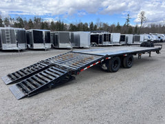 2022 Iron Bull Trailers 8.5×25 22K Deckover Equipment Hauler w/Rampage Ramps