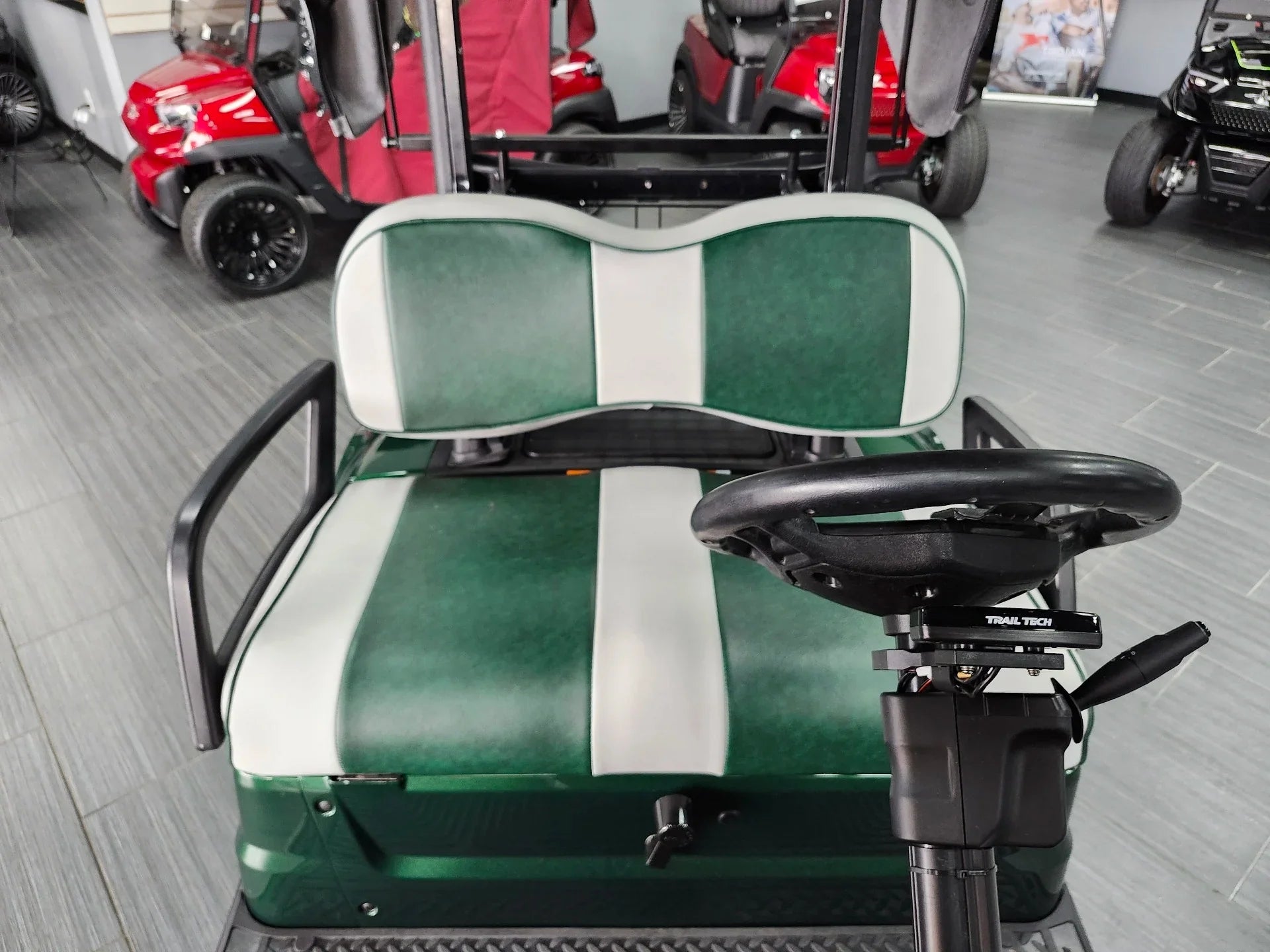 Green 2021 Yamaha Drive 2 QuieTech EFI Golf Cart for Sale