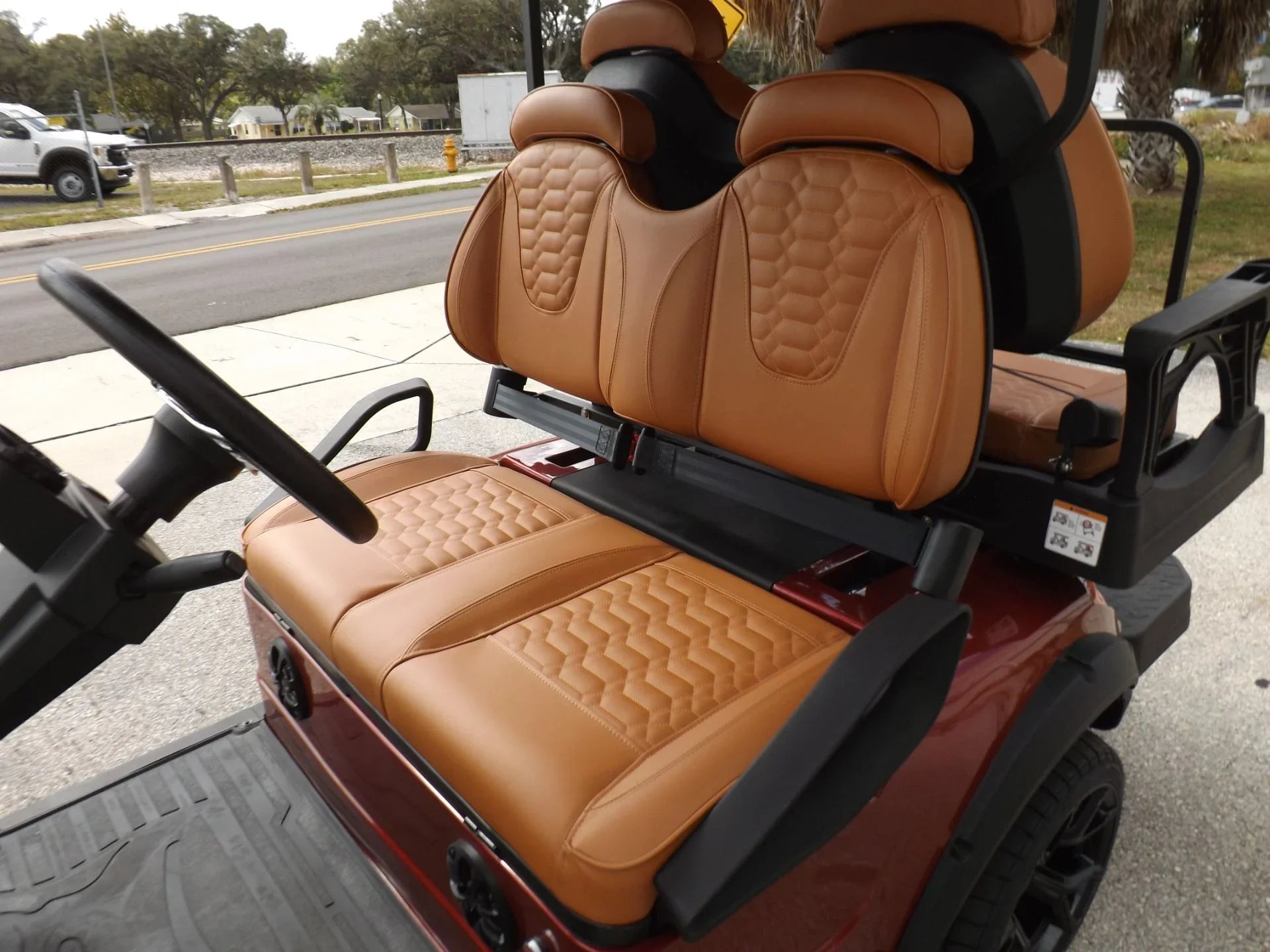Red 2024 GORILLA G4 LI 4 Pass Lithium Golf Cart for Sale