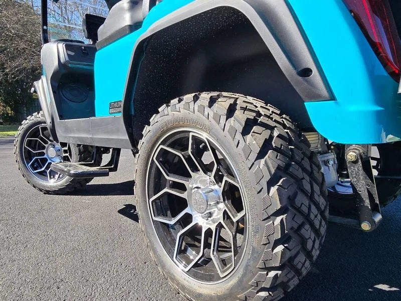 Blue 2025 EVolution D5 Maverick 2+2 Golf Cart for Sale