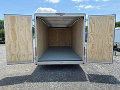 Car Mate 7 x 16 Enclosed Cargo Trailer – Barn Doors