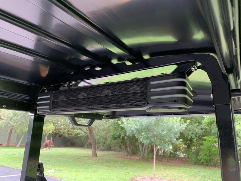 Black 2024 EVolution D5 Ranger 2+2 Golf Cart for Sale
