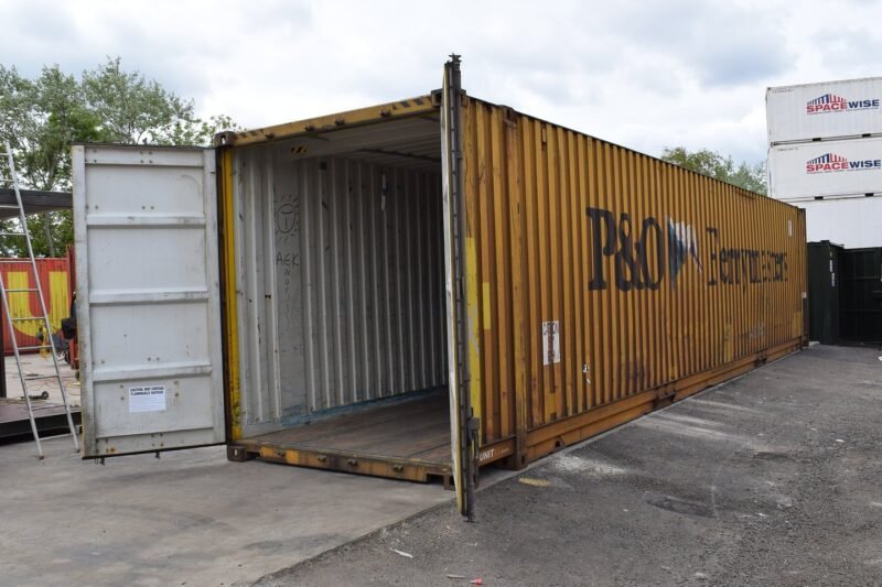 45Ft Hc Used Shipping Container High Cube Wind And Watertight-Cargo Worthy