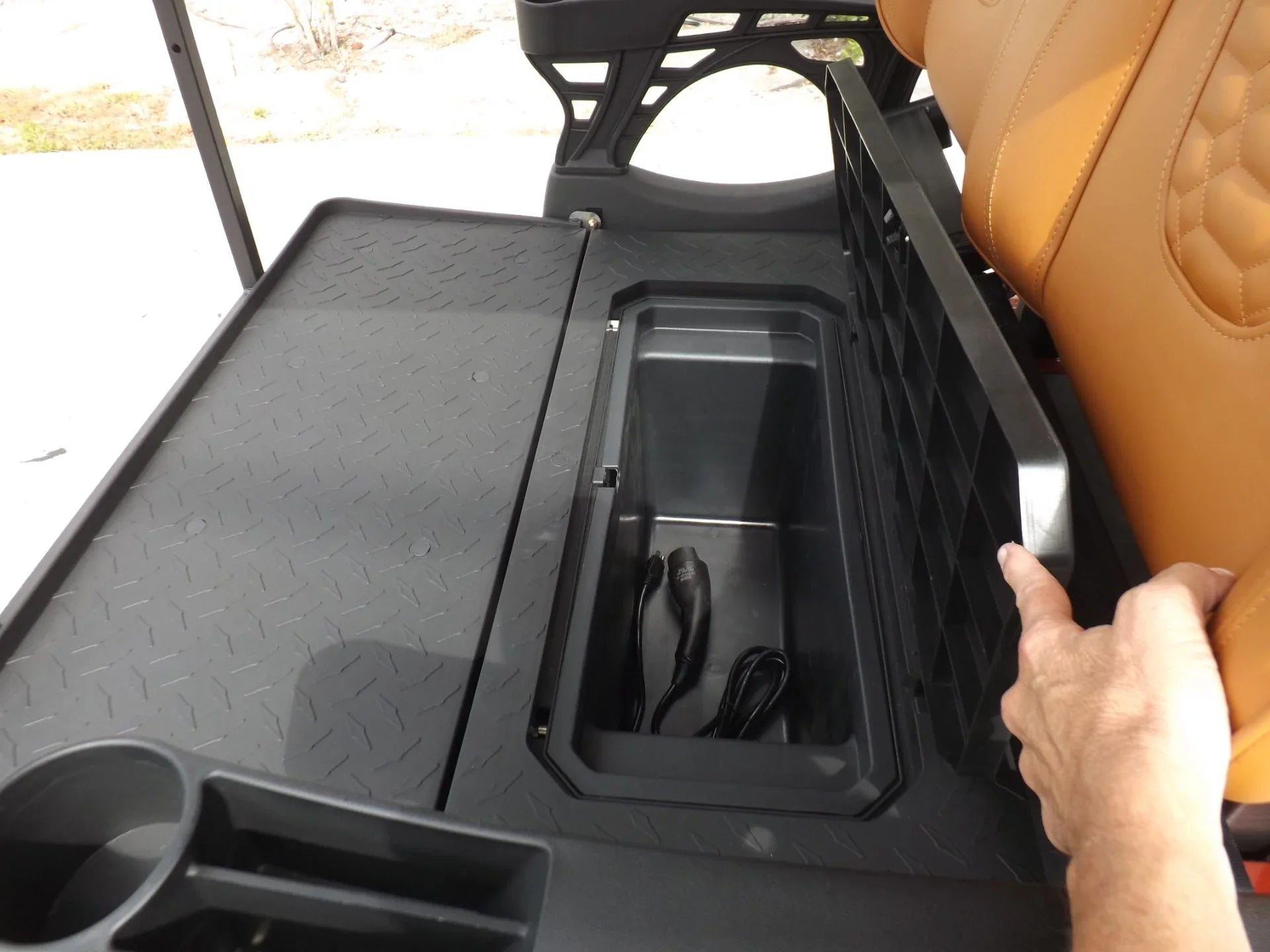 Red 2024 GORILLA G4 LI 4 Pass Lithium Golf Cart for Sale
