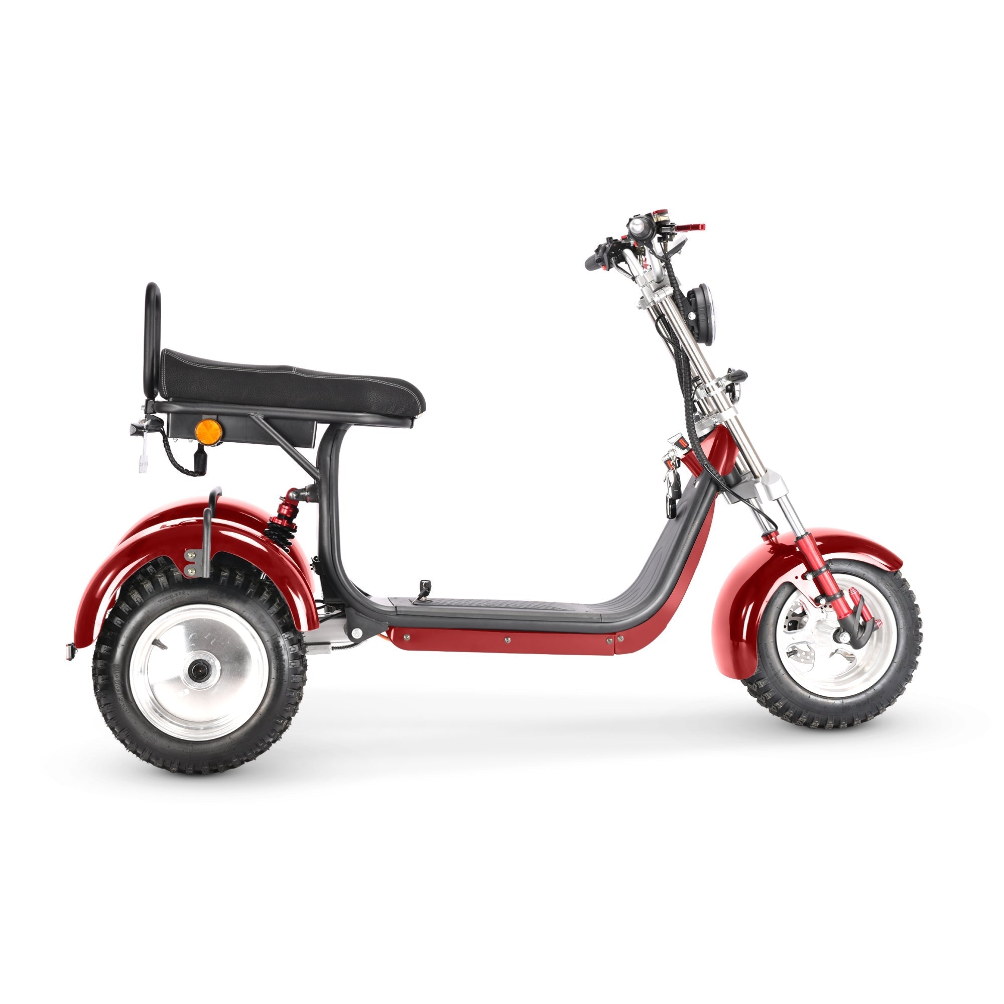 SoverSky | T7.4 Swinging Electric Trike | Dual 2000W 60V 40Ah