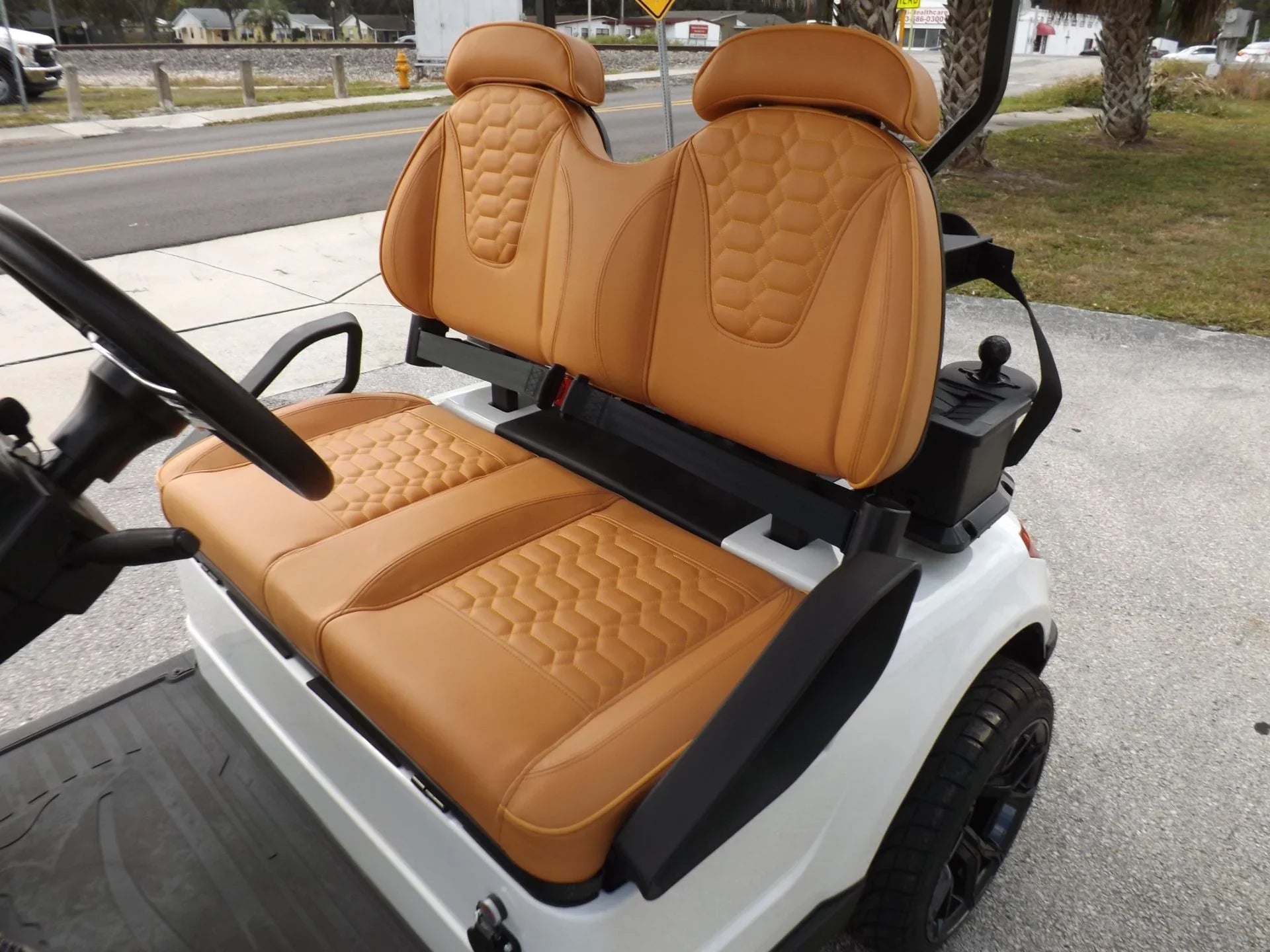 White 2024 GORILLA G2 LI 2 Pass Lithium Golf Cart for Sale