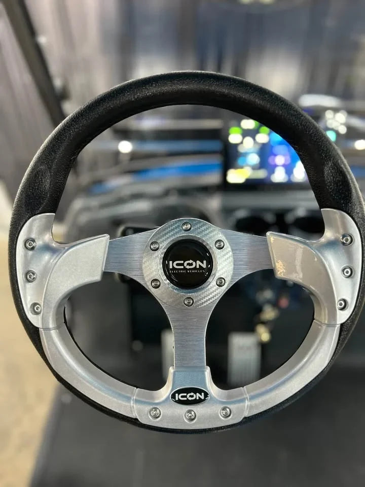 Blue 2024 Icon EV I40 Golf Cart for Sale