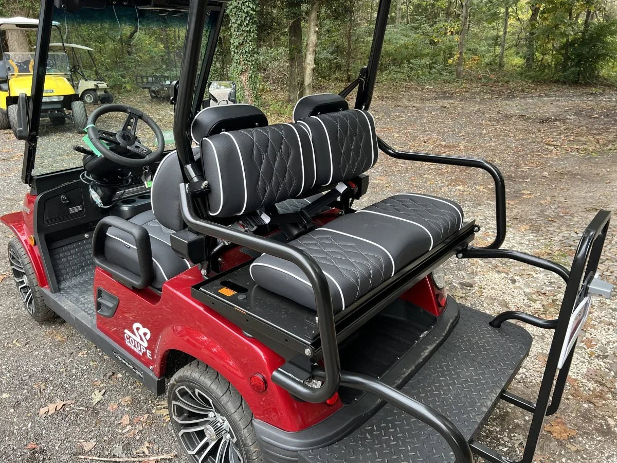 Red 2023 Tomberlin E2 SS Coupe Golf Cart for Sale