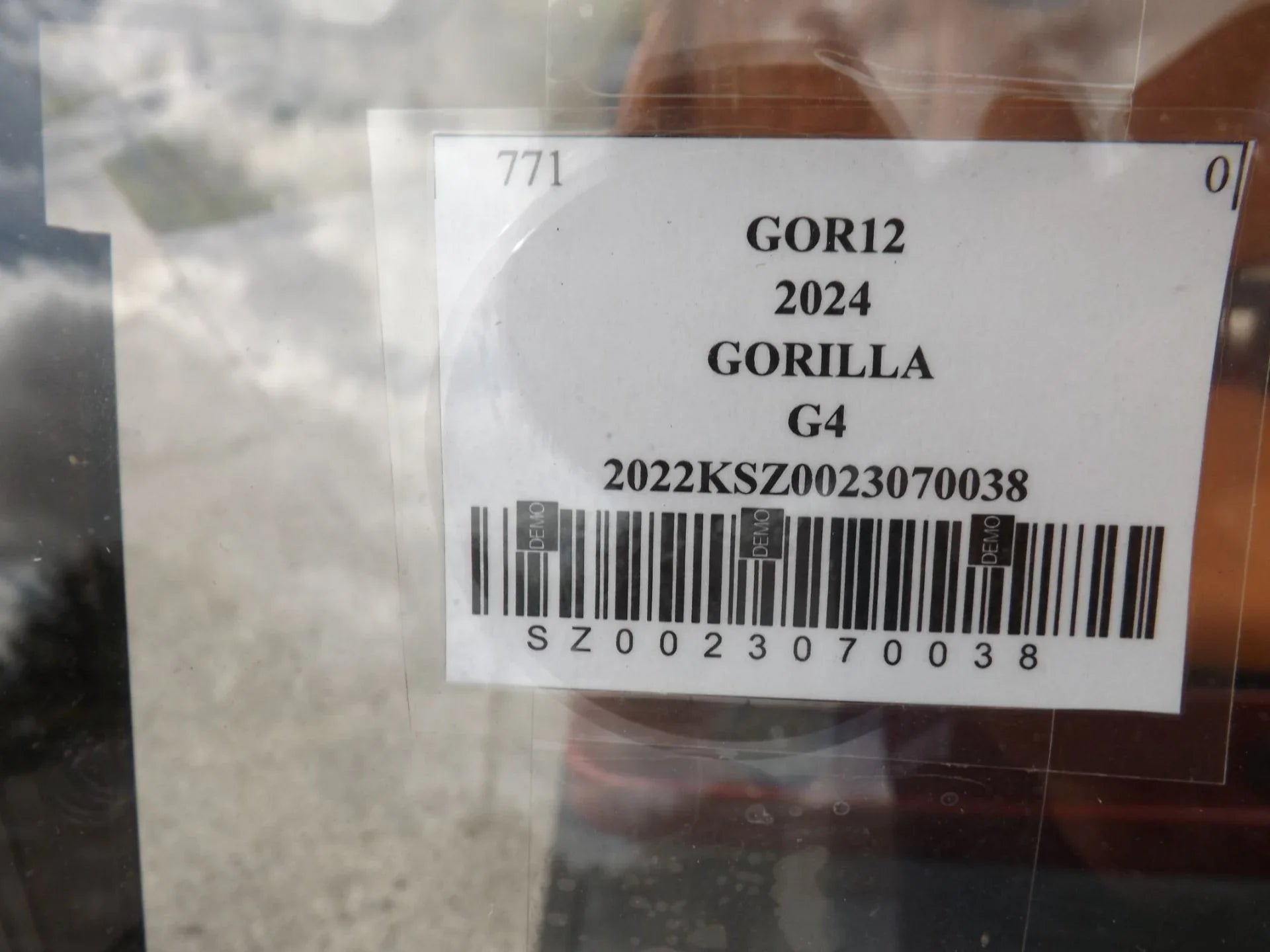 Red 2024 GORILLA G4 LI 4 Pass Lithium Golf Cart for Sale