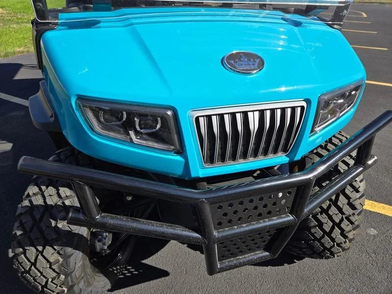 Blue 2025 EVolution D5 Maverick 2+2 Golf Cart for Sale